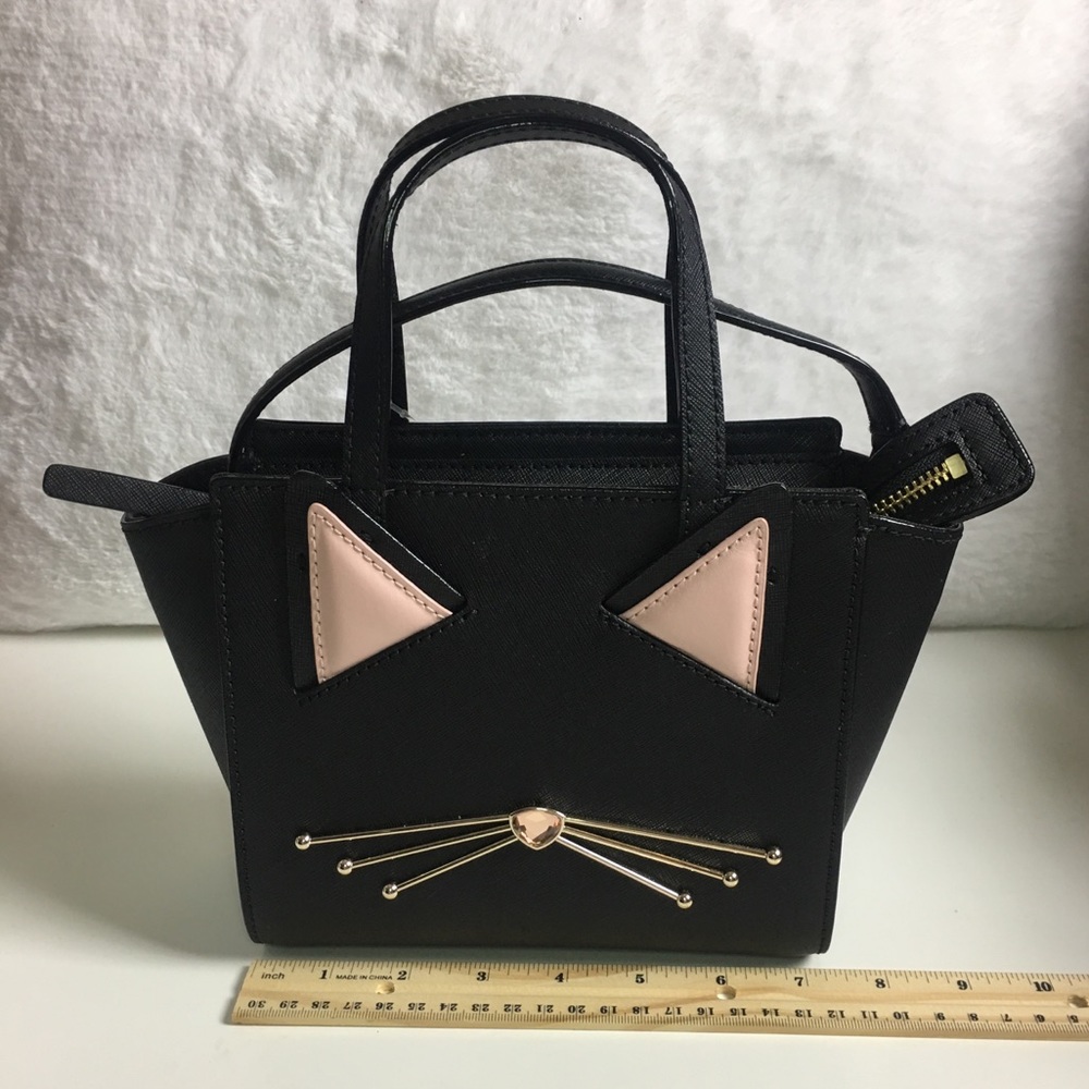 Kate Spade mini Hayden Cat handbag Jazz things Up